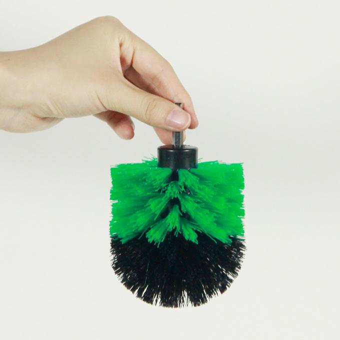 125mm SGS Nylon Green Drill Brush Scrub Pads Power Scrubber Cleaning Kit 1