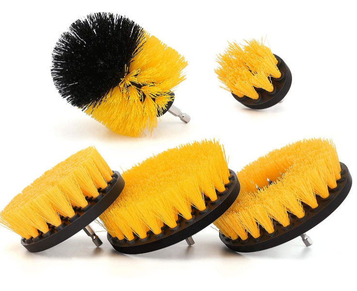 0.35mm Filament Drill Cleaning Brush 5Pcs For Carpet Car Detailing