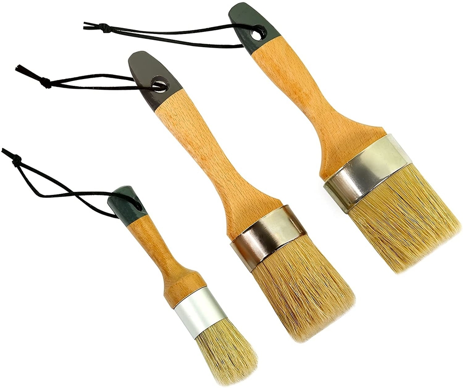 Furniture And DIY Projects Wax Paint Brush With Natural Bristles