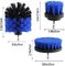 Blue Colour 4 Pieces Brush For Cordless Drill Attachment, Scrubber Cleaning Kit