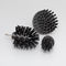 Black color Nylon Scrubber Drill Attachment Drill Scrubber Brush Black Hard Bristles