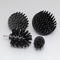 Black color Nylon Scrubber Drill Attachment Drill Scrubber Brush Black Hard Bristles