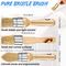 1in Wooden Handle Wax Paint Brush Set 0.32g